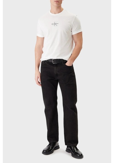 Calvin Klein Erkek T Shirt Lv04rb866g Yaa Beyaz Beyaz