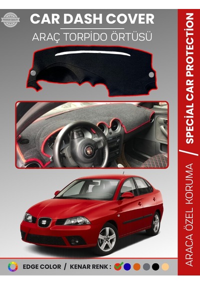 Seat Cordoba 2001-2008 Torpido Örtüsü Ön Göğüs Koruma Torpido Koruma Birebir Uyum Kaymaz - 247 Stiloto