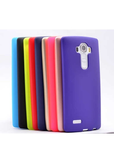 LG Uyumlu G4 Kılıf Zore Premier Silikon Kapak Siyah