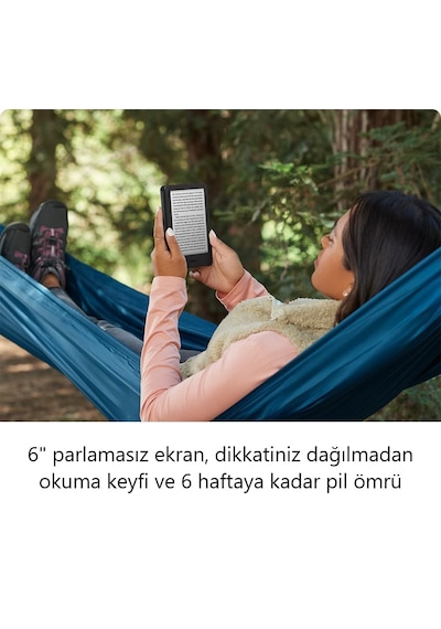 Amazon Kindle Basic 2024 16 GB Reklamsız E Kitap Okuyucu