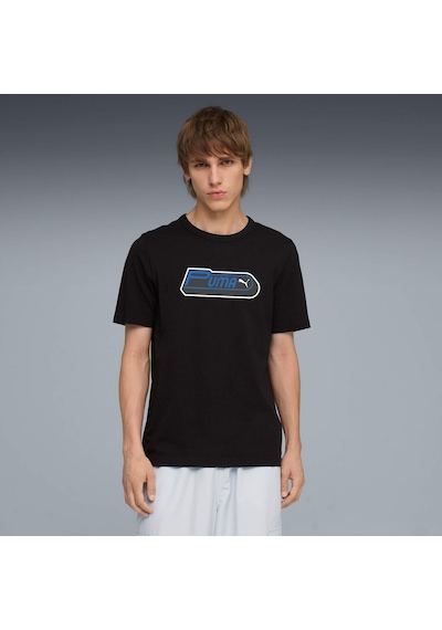 Future.puma.archıve Graphıc Unısex Tişört 632076 01 Siyah