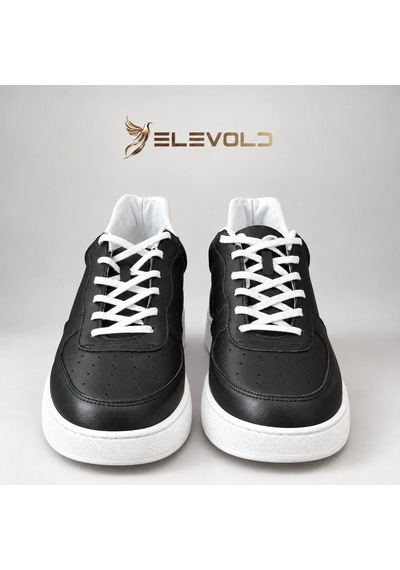 Elevold Tuna Hakiki Deri 6 Cm Boy Uzatan Erkek Spor Ayakkabı 54890 Beyaz Sıyah Elevold Tuna Hakiki Deri 6 Cm Boy Uzatan Erkek Spor Ayakkabı 54890 Beyaz Sıyah