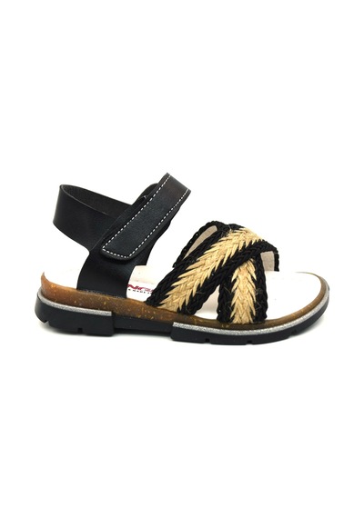 ŞirinGenç Cks42 Kız Çocuk Patik-Filet Sandalet SİYAH Siyah