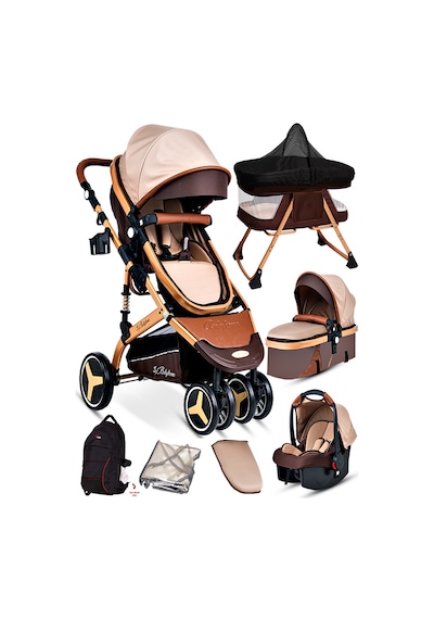 Baby Home 945 Paris Travel Sistem Bebek Arabası Puset Anne Yanı Sepet Beşik