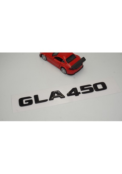 GLA 450 Bagaj Parlak Siyah ABS 3M 3D Yazı Logo