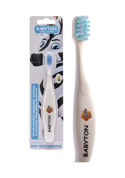 Babyton Ekolojik Diş Fırçası Zebra