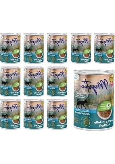 400 Gr X 12 Adet Balıklı Ve Jöleli Yetişkin Köpek Konservesi