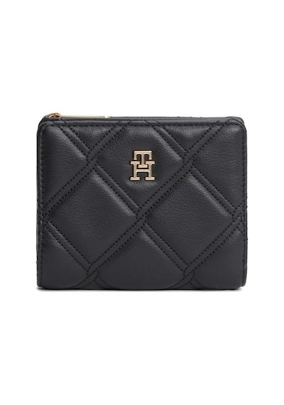 Tommy Hilfiger Th Femınıne Bıfold Kadın Siyah Cüzdan - Aw0aw18701