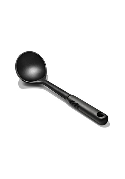 Oxo International 1190800 Good Grips Kepçe, Siyah Naylon - Miktar 6