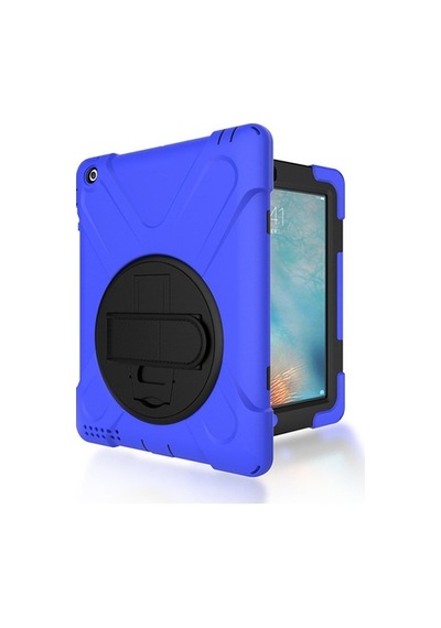 Apple Uyumlu iPad 2 3 4-Shockproof Katmanlı Standlı Zırh Kılıf (323355826)