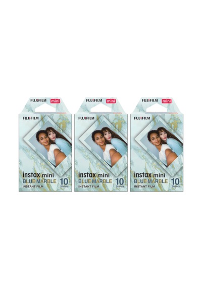 Instax mini Blue Marble 10x3 Film Seti