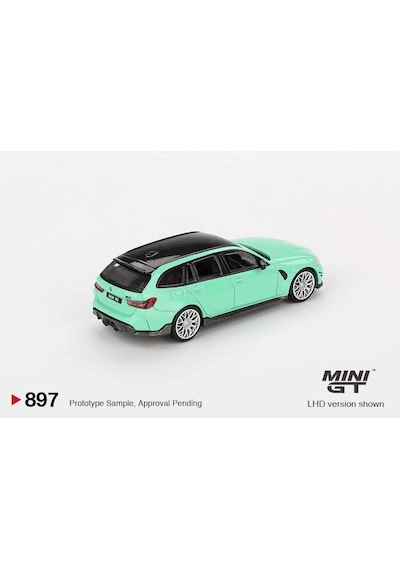 Mini Gt 1/64 Bmw M3 M Performance Touring Mint Green Mgt00897 Çok Renkli