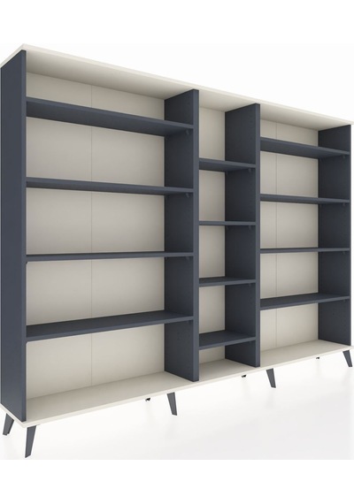 Arges Dolap 11 Raflı 220x30x163 Antrasit-aytaşı/antrasit Aytası/antrasıt - Antrasıt Arges Dolap 11 Raflı 220x30x163 Antrasit-aytaşı/antrasit Aytası/antrasıt - Antrasıt
