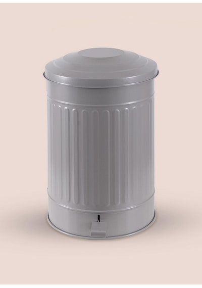 The Mia Çöp Kovası Mutfak 37 Lt Açık Gri Krn0033