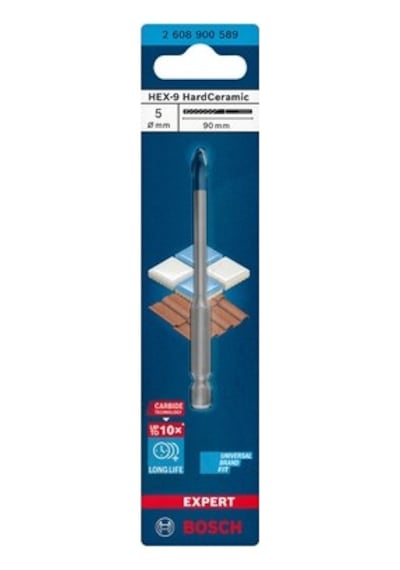 Hardceramic Delme Ucu, 5 X 90 Mm, Yüksek Kesim