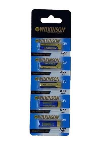 Wilkinson 27a Mn27 12v Alkalin Pil Kepenk Anahtar Pili Beşli Paket Evimdeyokyok