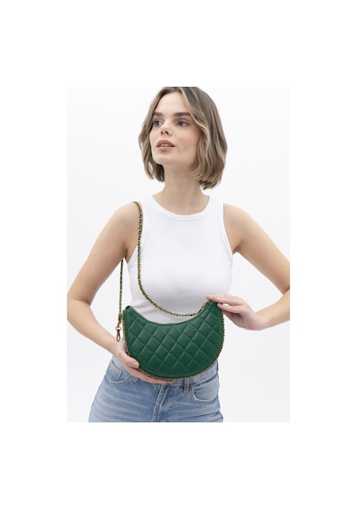 Luvishoes 1081 Yeşil Kadın Çapraz Çanta Yeşil