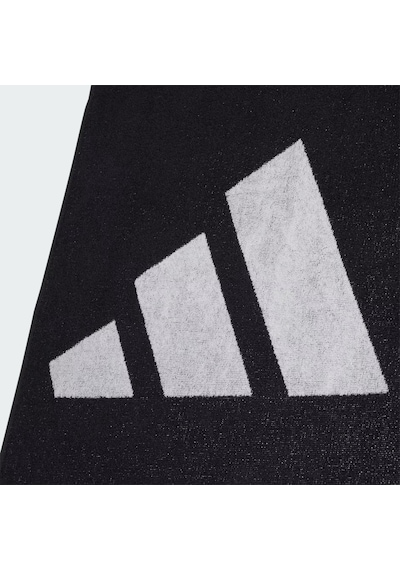 Black/whıte Adidas Yüzme Havlu 3bar Towel Smal Iu1290 Siyah