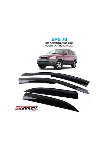 Onkar Cam Rüzgarlığı Sunplex Mugen Kia Sorento 2003-2010 4lü Sps78 303-020-003