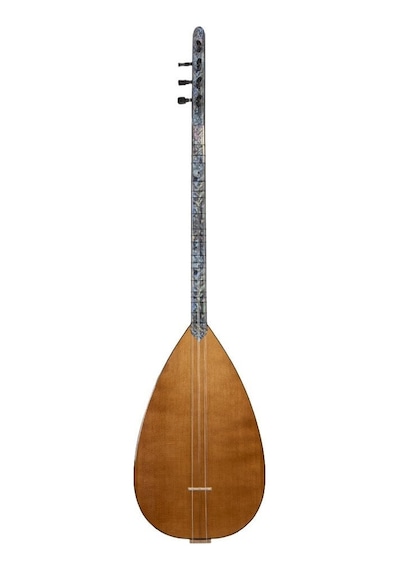 Saz-z-5-2 Kuşgözü Akçaağaç Kısa Sap Bağlama