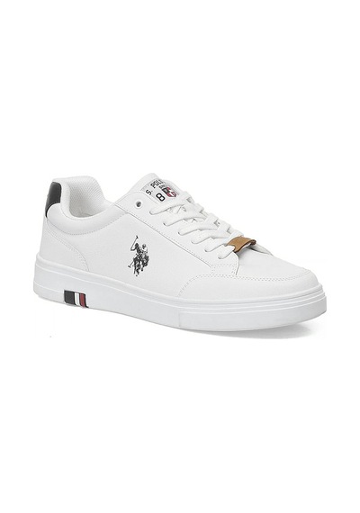U.s. Polo Assn. A102021201 5w Norm 5pr Erkek Klasik Sneaker Beyaz Beyaz