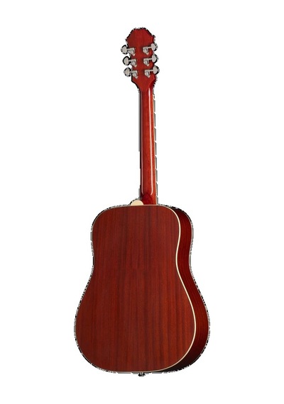 Epiphone Hummingbird Studio Elektro Akustik Gitar Faded Cherry Sunburst