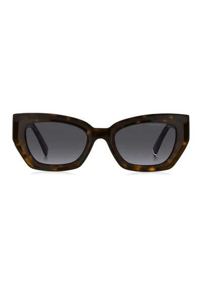 Tommy Hılfıger Th 2254/s 086/gb 51 Kadın Güneş Gözlüğü Kahverengi - Leopar