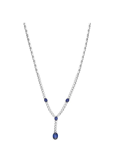 2.00 Karat Safir Pırlanta Gerdanlık