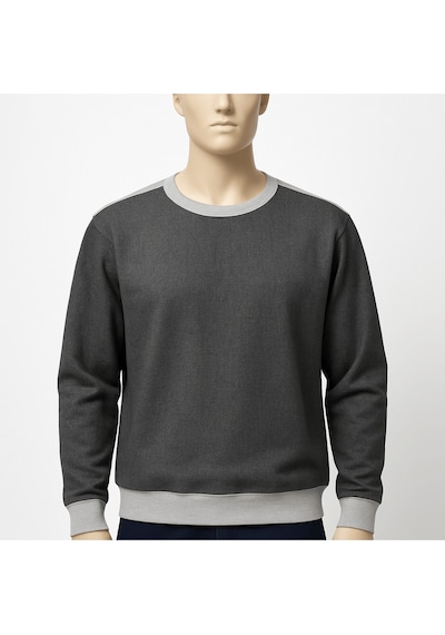 Kaynakçı Uzun Kollu Sweatshirt Dayanıklı, Rahat Ve İş Kullanımına Uygun İş Kıyafeti Gri
