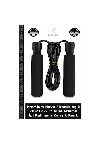 Premium Hava Fitness Açık Zb-217 & Csai04 Atlama İpi Rulmanlı Karışık Renk