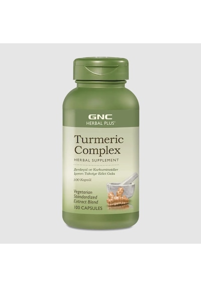 Gnc Herbal Plus Turmeric Complex 100 Kapsül