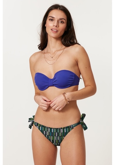 Pierre Cardin Dolgulu Straplez Bikini Takım 217333 Desenli Çok Renkli