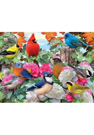 Ravensburger 500 Parça Puzzle Bahçe Kuşları