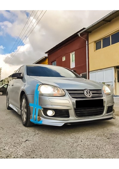Volkswagen Jetta Mk5 Uyumlu Ön Ek Plastik
