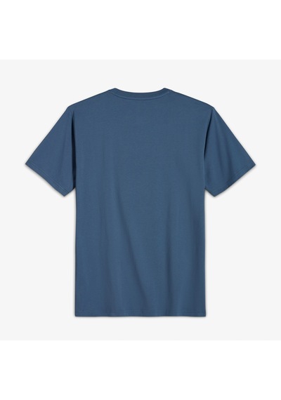 Converse Classic Erkek Grafik Baskılı Mavi T-shirt