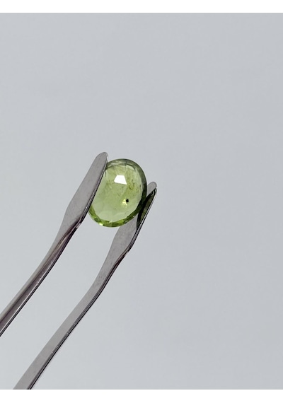 Faset Kesim Doğal Yeşil Topaz Taşı 3,8 Karat P005