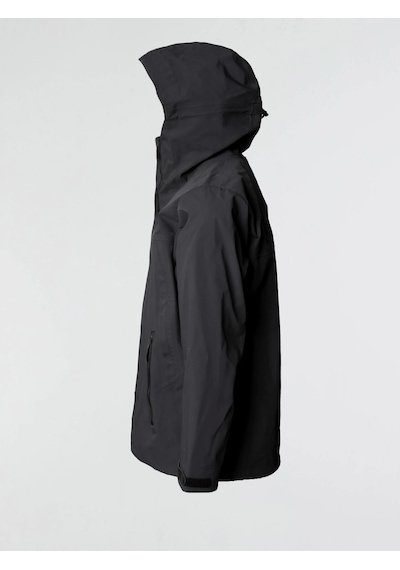 Isaora Asym Jacket Erkek Black Onyx Shell Jacket Isr7010-888 Siyah