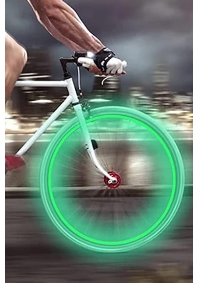 Thentech 4 Adet Lastik Sibopu Gündüz Işık Toplar Gece Işık Verir Neon Fosforlu Lastik Sibobu Yeşil Neon