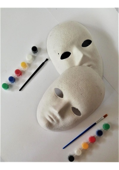 Yüz Maske Boyama Seti 2'Li
