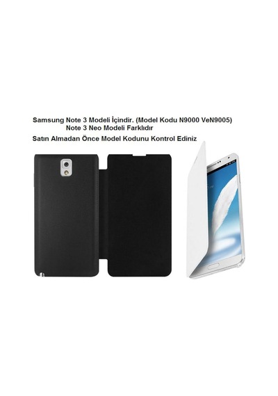 Samsung Uyumlu Galaxy Note 3 N9000 N9005 Kilif Flip Cover 365441361