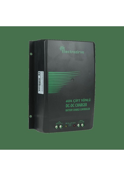 Elektrozirve 40a Dc-dc Bidirection Charger Akü Şarj Kontrol+ekran