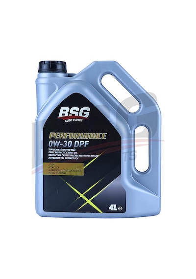 Motor Yağı 0w30 Dpf 4 Litre Sn/cf Partiküllü Full Sentetik Koli Adedi:4