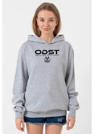 Halo Odst Drop Shock Trooper Grimelanj Kadın 3ip Kapşonlu Sweatshirt 001