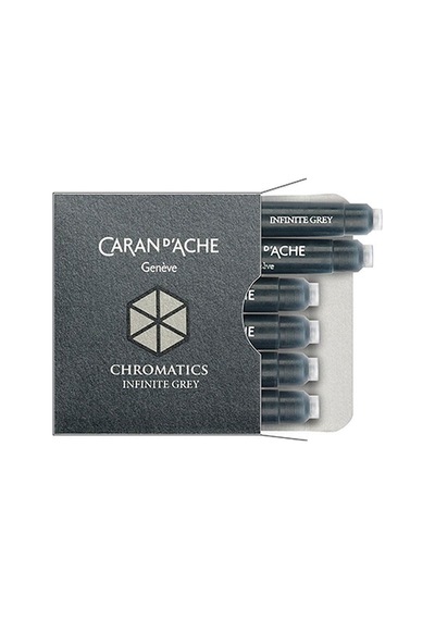 Caran Dache Dolma Kalem Kartuşu Infinite Grey 8021-005 N11.42