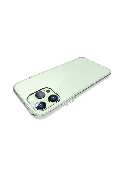 Apple iPhone Uyumlu 15 Pro Kılıf Kamera Korumalı Şeffaf Kalın Üstün Koruma Silikon Pazarplus