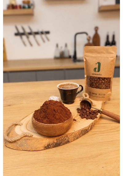Kahve Kavrulmuş 250 Gr Çekirdek Kahve