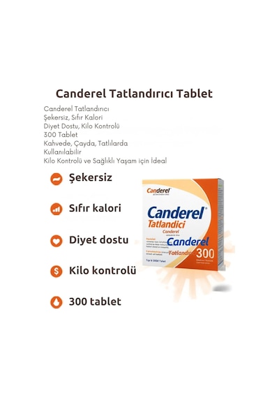 Canderel 18 Mg 300 Tablet