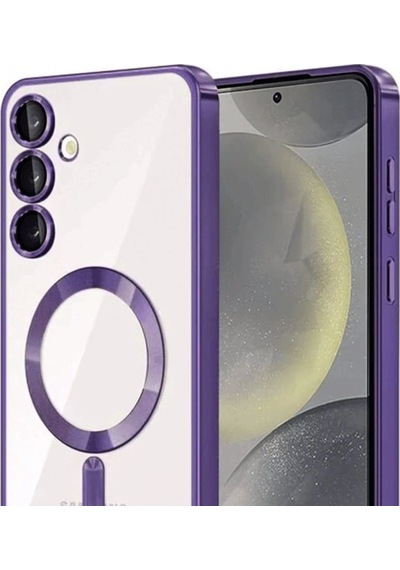 Samsung Galaxy A17 5g Kross Magneticsafe Kapak - Mor