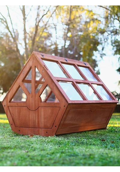 Mandu Ahşap Tribox Sera Saksı Büyük