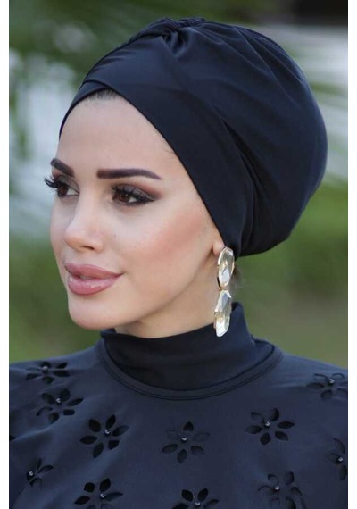 Remsa Mayo Çapraz Deniz Bone Siyah Siyah
